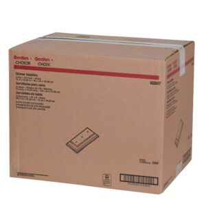 2-Ply Embossed Dinner Napkin, White | Corrugated Box