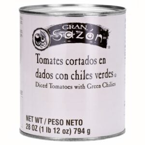 TOMATO DCD W/CHILES 12-28Z GRZ | Packaged