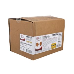 Tempura Battered Boneless Chicken Wings, Breast Meat | Corrugated Box