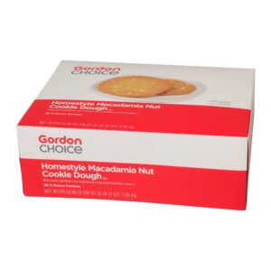 White Macadama Nut Cookie Dough | Packaged