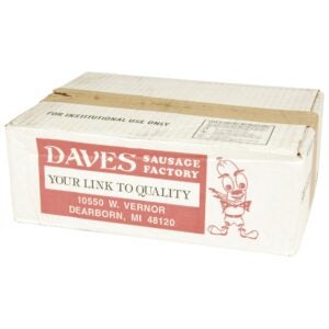 Pork Breakfast Sausage, Links | Corrugated Box