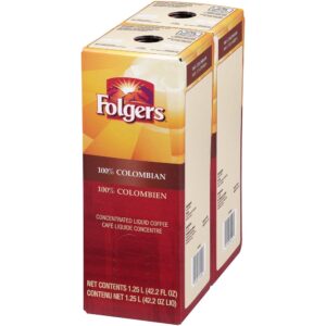COFFEE 100% COLOMB 2-1.25LTR FOLGERS | Styled