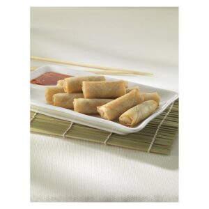 Mini Vegetable Spring Rolls | Styled