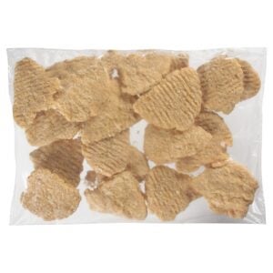 Homestyle Breaded Boneless Skinless Chicken Breast Fillets, 4 Ounce | Packaged