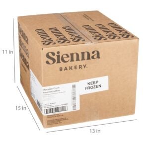 Chocolate Chunk Gourmet Cookies | Corrugated Box