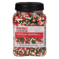 White, Red & Green Sprinkles | Packaged