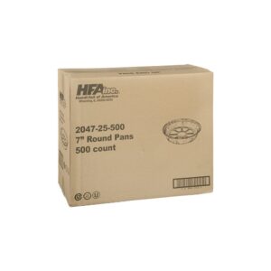 PAN RND 7″ 500CT HFA | Corrugated Box