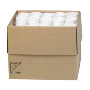 CONT FD DBL POLY PPR 8Z 10-25CT FLEX | Packaged