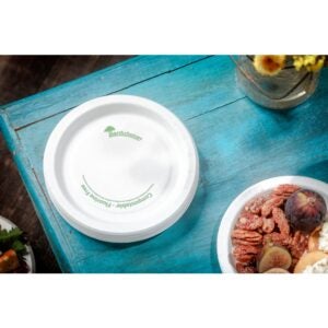 PLATE PPR 6″ WHT COMPSTBL 6-125CT | Styled