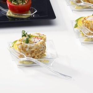 Petite Plastic Forks | Styled