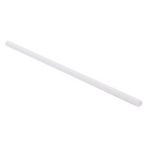 Jumbo White and Red Straws | Raw Item