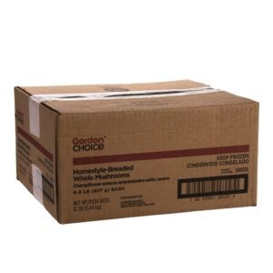 Breaded Mushrooms | Corrugated Box