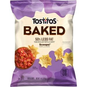 Single-Serve Baked Scoop Tortilla Chips | Packaged