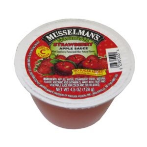 APPLESAUCE STRAWB UNSWT 96-4.5Z | Packaged