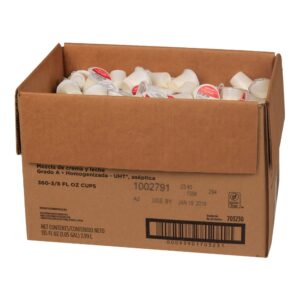 Half & Half Liquid Creamer Cups | Packaged