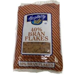 4-35Z 40% BRAN FLAKES CEREAL HOSPITAL | Packaged