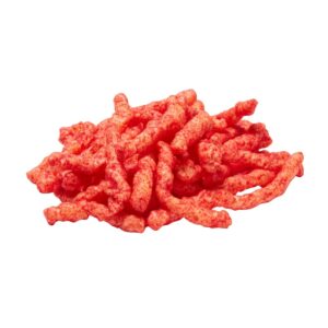 Crunchy Flamin Hot Cheese Curls | Raw Item