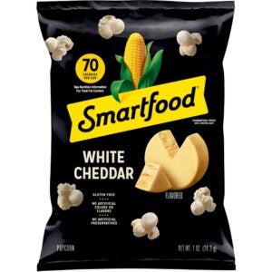 POPCORN WHT CHED 64-LSSV SMARTFOOD | Packaged