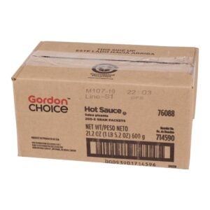 Hot Sauce Packets | Corrugated Box