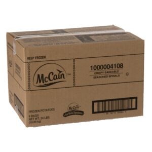 FRIES SPIRAL SEAS CRSPY OVEN 6-4# | Corrugated Box