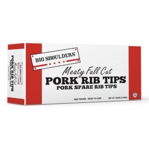 Pork Spare Rib Tips | Corrugated Box