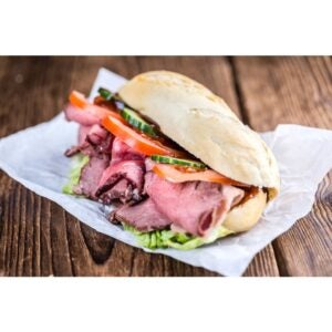 Whole Beef Top Rounds | Styled