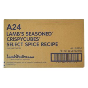 Cubed Hash Browns | Corrugated Box