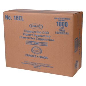 16oz Dome Lid | Corrugated Box