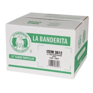 12″ Flour Tortilla Pressed – ready to us | Corrugated Box
