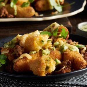Cheddar Cheese Spudz | Styled