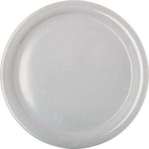 48-MELAMINE PLATE 9″ WHT CAR KL200-02 | Styled