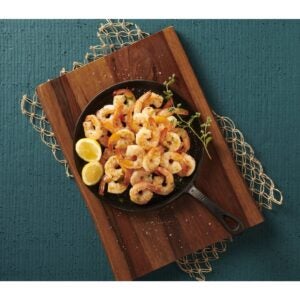 White Shrimp, Peeled & Deveined Tail-On | Styled