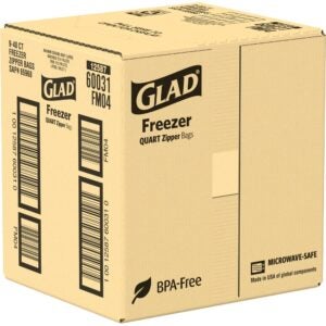 Quart Freezer Bags | Corrugated Box