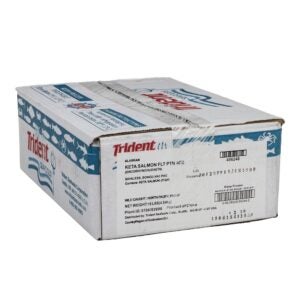 Alaskan Keta Salmon Portions | Corrugated Box
