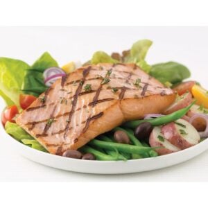 Alaskan Keta Salmon Portions | Styled