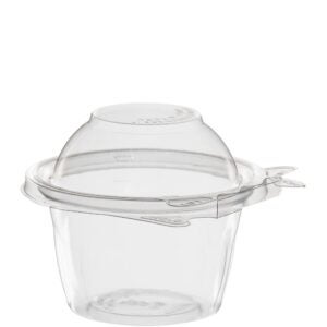 CUP PLAS SNAC 8Z CLR W/ DOME LID | Raw Item
