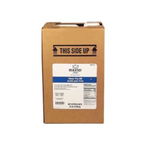 SHORTENING OIL CLR FRY 35# MSTR CHEF | Corrugated Box