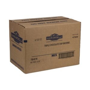 Triple Chocolate Chip Brownie Mix | Corrugated Box