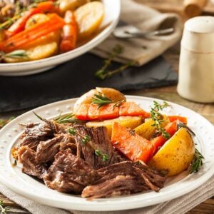 Whole Beef Chuck Pectoral, Boneless, USDA Choice | Styled