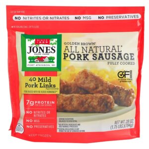 Fully Cooked Pork Sausage Links | Packaged