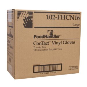 Large Powder-Free Vinyl Gloves | Corrugated Box