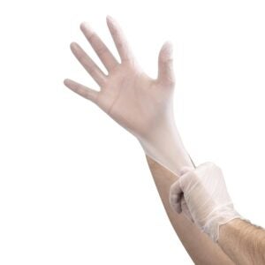 Large Powder-Free Vinyl Gloves | Styled