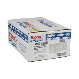 Cod Tails, Wild-Caught, Boneless Skinless | Corrugated Box