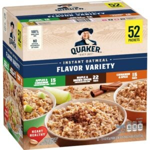 Quaker Instant Oatmeal Variety Pack | Packaged