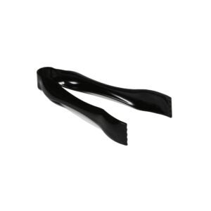 TONG SERVING 6.25″ PLAS BLCK 72CT | Raw Item