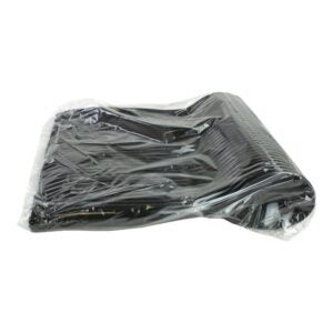 SPOON CATER 6.25″ PLAS BLCK 72CT | Packaged