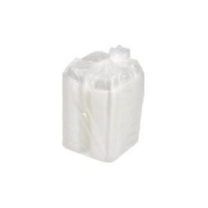 9.25 x 4.5 x 3 Inch Plastic Hoagie Containers, Clear, Hinged | Packaged
