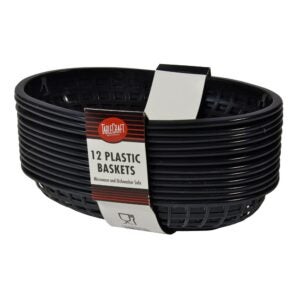 Plastic Oval Baskets | Packaged