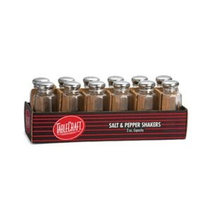 Glass Salt & Pepper Shaker | Packaged