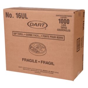 Plastic Sip Lid | Corrugated Box